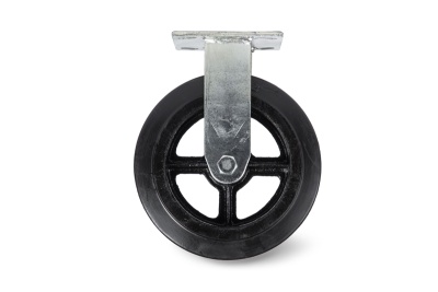 Колесо большегрузное неповоротное FCd 54 125 мм обрезиненное (F) купить в Москве с доставкой по всей России | ProtosMarket.ru