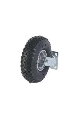 Колесо пневматическое резиновое 260 мм PRS 85 поворотное на кронштейне по ценам производителя в Москве с доставкой по всей России