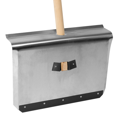 Лопата для уборки снега тротуарная, алюминиевая,500х400х1420мм, деревянный черенок, Сибртех купить в Москве с доставкой по всей России | ProtosMarket.ru