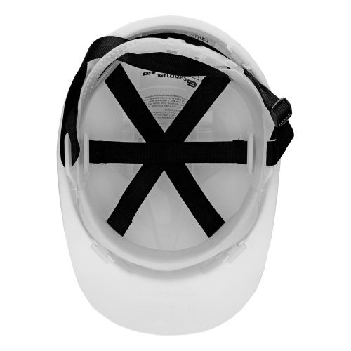 Каска защитная из ударопрочной пластмассы, белая Сибртех купить в Москве с доставкой по всей России | ProtosMarket.ru