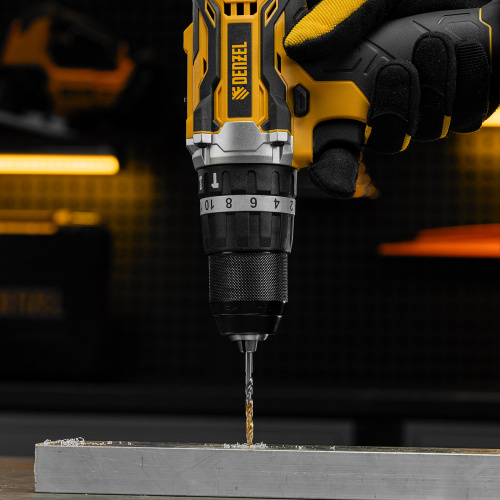 Сверло спиральное по металлу 4 x 75 мм, Р6М5, Golden Tip  Denzel купить в Москве с доставкой по всей России | ProtosMarket.ru