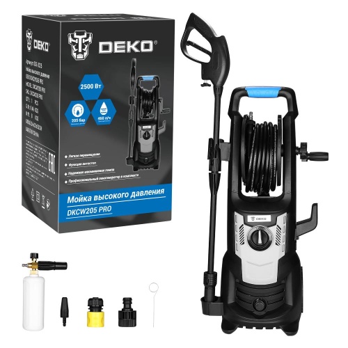 Мойка высокого давления DEKO DKCW205 PRO купить в Москве с доставкой по всей России | ProtosMarket.ru