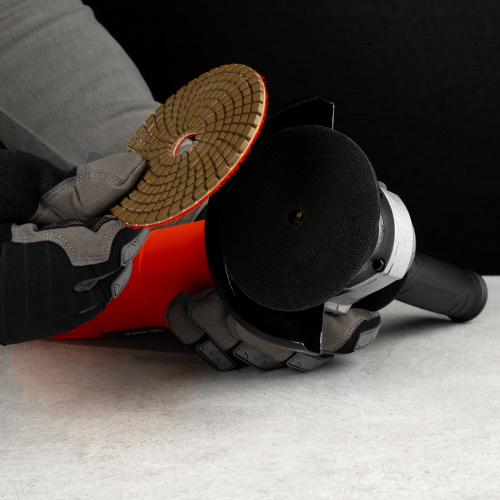 Насадка резиновая для АГШК с липучкой, 100 мм, посадка M14 Matrix купить в Москве с доставкой по всей России | ProtosMarket.ru