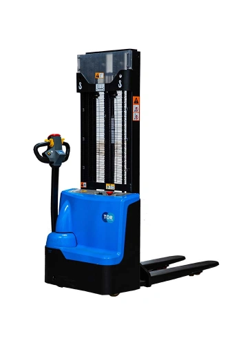 Штабелер самоходный 1,5 т 2,5 м TOR WS15H-2500SC PRO 24/85 В/Ач контр. скорости подъема купить в Москве с доставкой по всей России | ProtosMarket.ru