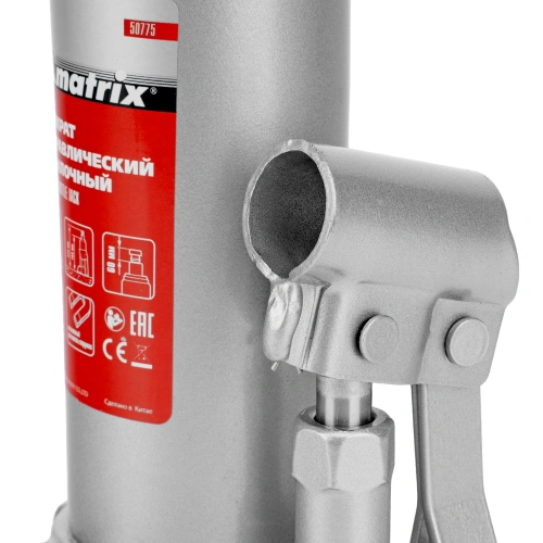 Домкрат гидравлический бутылочный, 4 т, h подъема 194-372 мм, в пластиковом кейсе Matrix купить в Москве с доставкой по всей России | ProtosMarket.ru