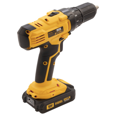 Дрель-шуруповерт аккумуляторная CDL-IB-18-02, Li-Ion, 18 В, 2 акк. Denzel купить в Москве с доставкой по всей России | ProtosMarket.ru