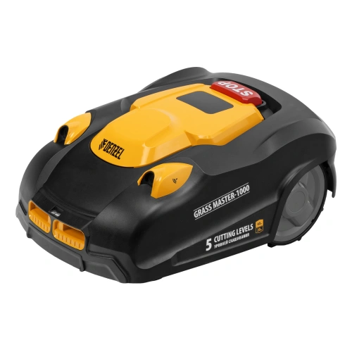 Робот-газонокосилка Grass Master 1000  1000м², 3Ач, 28V, LCD дисплей, Wi-Fi Denzel купить в Москве с доставкой по всей России | ProtosMarket.ru