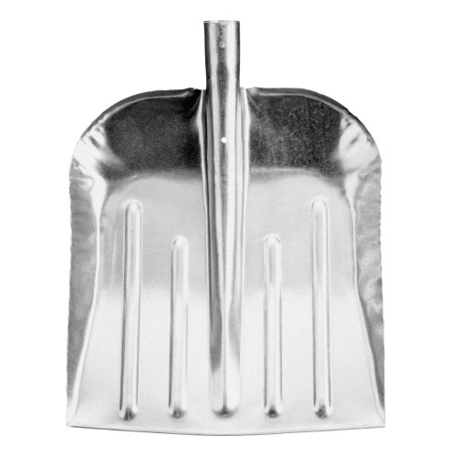 Лопата для уборки снега стальная оцинкованная, 330 х 365 мм, без черенка, Сибртех купить в Москве с доставкой по всей России | ProtosMarket.ru