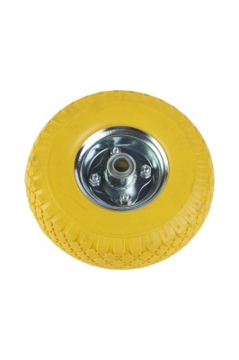 Колесо литое полиуретановое 260 мм PU 1804 с железным ободом (20 мм шариковый подишпник) купить в Москве с доставкой по всей России | ProtosMarket.ru