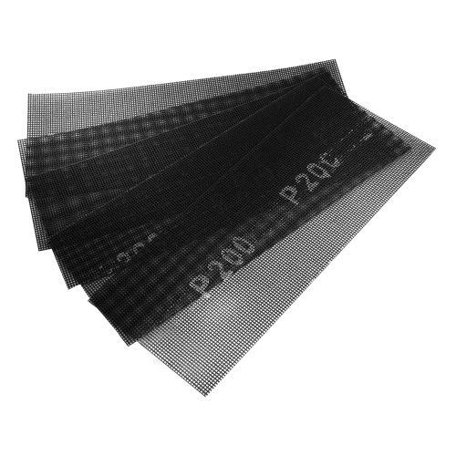 Сетка абразивная, P 200, 115 х 280 мм, 5 шт Denzel купить в Москве с доставкой по всей России | ProtosMarket.ru