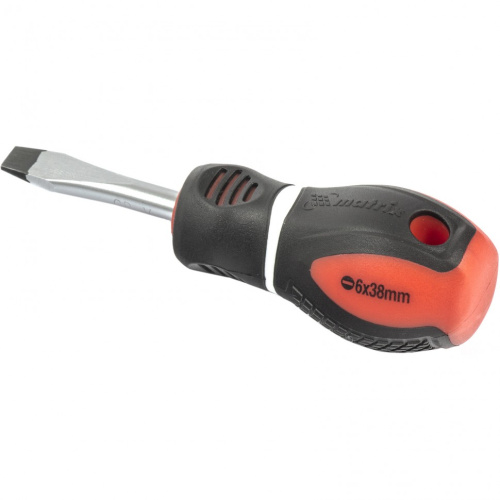 Отвертка "Era", SL6 х 38 мм, CrV, трехкомпонентная рукоятка Matrix купить в Москве с доставкой по всей России | ProtosMarket.ru