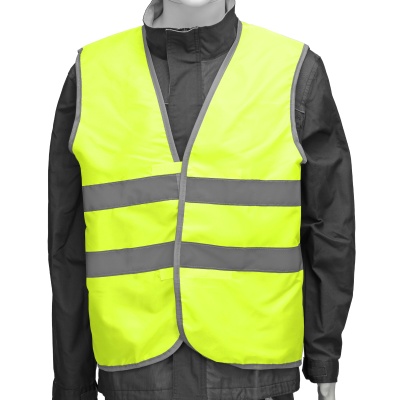 Жилет сигнальный, желтый, размер XL Сибртех купить в Москве с доставкой по всей России | ProtosMarket.ru