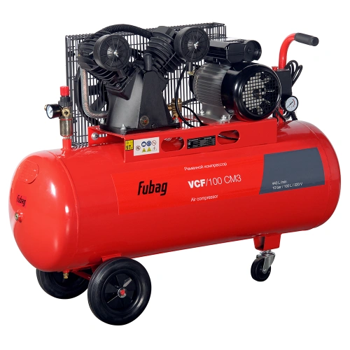 Ременной одноступенчатый компрессор FUBAG VCF/100 CM3 купить в Москве с доставкой по всей России | ProtosMarket.ru