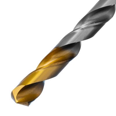 Сверло спиральное по металлу 12 x 205 мм, Р6М5, Golden Tip, удлиненное Denzel купить в Москве с доставкой по всей России | ProtosMarket.ru