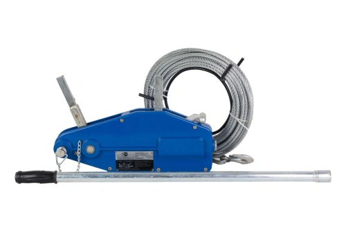 Лебедка рычажная тросовая TOR МТМ 800 0,8 т L=20м по ценам производителя в Москве с доставкой по всей России