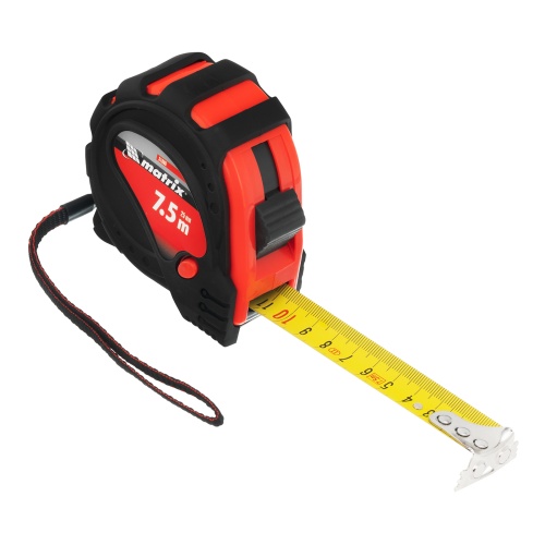 Рулетка Status Magnet 3 fixations,7,5 м х 25 мм,обрезиненный корпус,зацеп с магнитом Matrix купить в Москве с доставкой по всей России | ProtosMarket.ru
