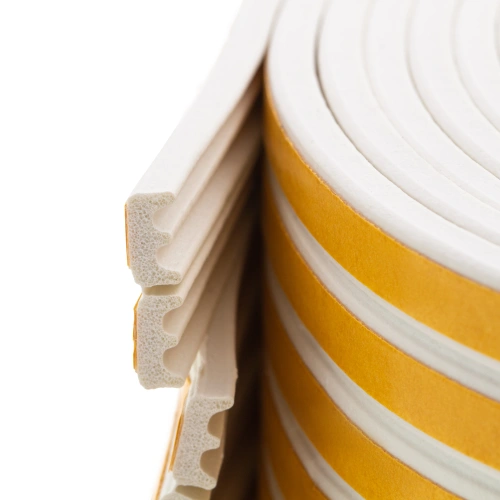 Уплотнитель резиновый, 24 м, профиль "E", белый Сибртех купить в Москве с доставкой по всей России | ProtosMarket.ru