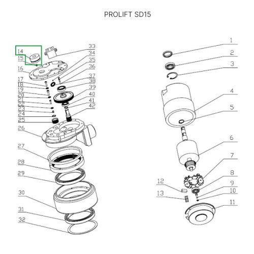 Катушка электромагнитного тормоза для штабелеров SDR 1-1,2 т, SDR1635, для тележек SD15 купить в Москве с доставкой по всей России | ProtosMarket.ru