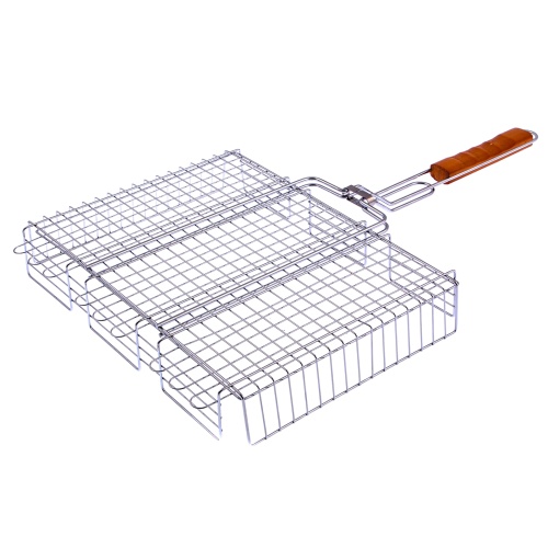 Решетка гриль 315 х 410 х 70 мм, объемная, хромированная Camping Palisad купить в Москве с доставкой по всей России | ProtosMarket.ru