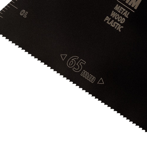 Насадка для МФИ режущая прямая, BiM, по металлу и дереву, 65 x 1.2 мм, мелкий зуб Denzel купить в Москве с доставкой по всей России | ProtosMarket.ru