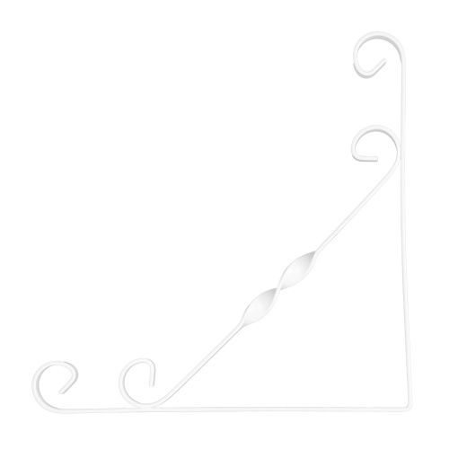 Кронштейн декоративный, 250 х 250 мм, белый Сибртех купить в Москве с доставкой по всей России | ProtosMarket.ru