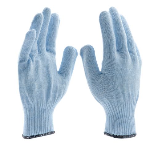 Перчатки трикотажные, акрил, цвет зенит, оверлок Сибртех купить в Москве с доставкой по всей России | ProtosMarket.ru