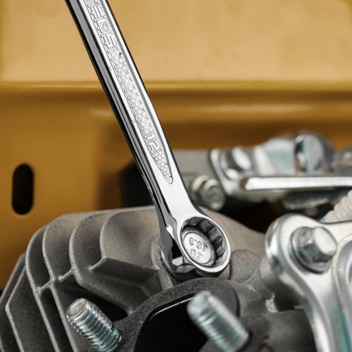 Ключ комбинированный, 12 мм, CrV, антислип Stels купить в Москве с доставкой по всей России | ProtosMarket.ru