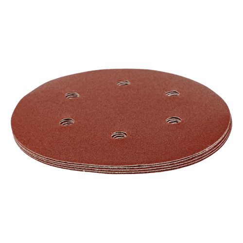 Круг абразивный на ворсовой подложке под "липучку", перфорированный, P 150, 150 мм, 5 шт Matrix купить в Москве с доставкой по всей России | ProtosMarket.ru