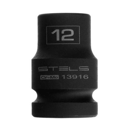 Головка ударная шестигранная, 12 мм, 1/2, CrMo Stels купить в Москве с доставкой по всей России | ProtosMarket.ru