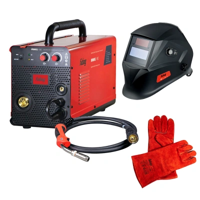Полуавтомат сварочный FUBAG IRMIG 180 (31 432) + горелка FB 250 3m ( FB 250 Ergo 3m) (38443) + маска сварщика Хамелеон IR 9-13N S (38072) + сварочные краги на подкладке красные FWGN 10R (641180) купить в Москве с доставкой по всей России | ProtosMarket.ru