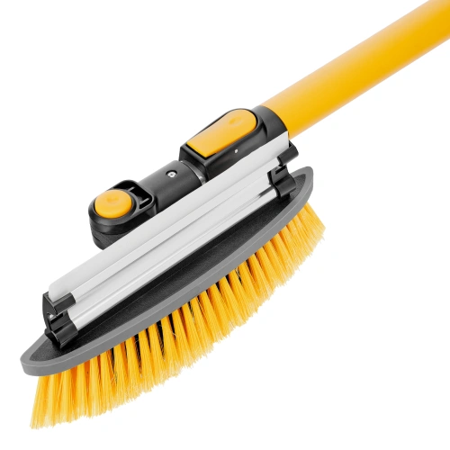 Щетка-сметка со скребком, телескоп, поворотная голова, водосгон 950-1320 мм Denzel купить в Москве с доставкой по всей России | ProtosMarket.ru