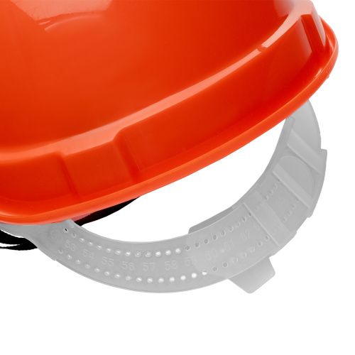 Каска защитная из ударопрочной пластмассы, оранжевая Сибртех купить в Москве с доставкой по всей России | ProtosMarket.ru