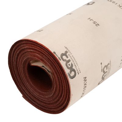 Шкурка на тканевой основе, зернистость № 25, 775 мм х 30 м, "БАЗ" купить в Москве с доставкой по всей России | ProtosMarket.ru