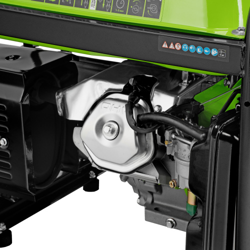 Генератор бензиновый БС-8000Э, 6,6 кВт, 230В, четырехтактный, 25 л, электростартер Сибртех купить в Москве с доставкой по всей России | ProtosMarket.ru