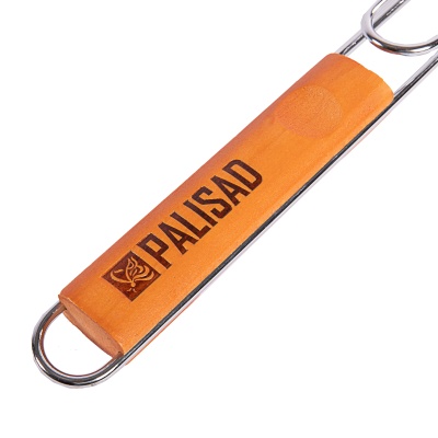 Решетка гриль 260 х 320 х 65 мм. объемная хромированная Camping Palisad купить в Москве с доставкой по всей России | ProtosMarket.ru