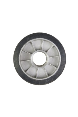 Колесо резиновое 160х50 мм без подшипника для тележек гидравлических JC/DF-III/DB/BFC купить в Москве с доставкой по всей России | ProtosMarket.ru