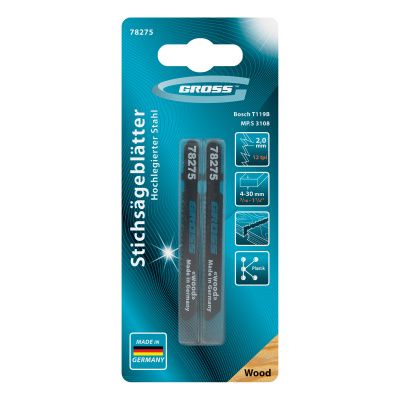 Полотна для электролобзика  по дереву, 2 шт, ( 3108-T119B ) Gross купить в Москве с доставкой по всей России | ProtosMarket.ru