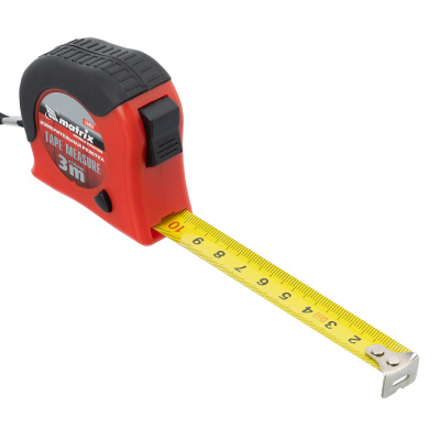 Рулетка Double fixation,3 м х 16 мм,обрезиненный корпус,двойная плавная фиксация Matrix купить в Москве с доставкой по всей России | ProtosMarket.ru