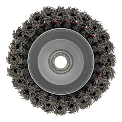 Щетка для УШМ, 100 мм, М14, "чашка", крученая проволока 0.5 мм Matrix купить в Москве с доставкой по всей России | ProtosMarket.ru