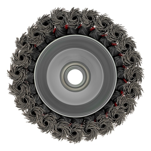 Щетка для УШМ, 100 мм, М14, "чашка", крученая проволока 0.5 мм Matrix купить в Москве с доставкой по всей России | ProtosMarket.ru