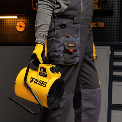 Тепловая пушка SFH-5000, 230 В, 260 м3/ч, вентилятор 3 режима, 3000/4500 Вт Denzel купить в Москве с доставкой по всей России | ProtosMarket.ru