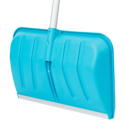 Лопата-скрепер для уборки снега, полипропилен, 550х340х1450 мм, алюминиевый черенок, ПВХ, LUXE Palisad купить в Москве с доставкой по всей России | ProtosMarket.ru