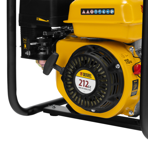 Мотопомпа бензиновая для грязной воды PX-80D7, 7 л.с., 3", 1300 л/мин, глуб 8 м,напор 30 м Denzel купить в Москве с доставкой по всей России | ProtosMarket.ru