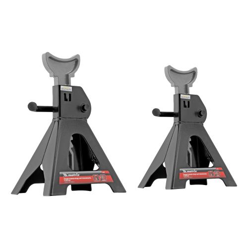 Подставки под машину регулируемые, 3 т, H подъема 295-425 мм, 2 шт Matrix купить в Москве с доставкой по всей России | ProtosMarket.ru