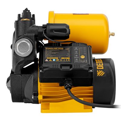 Насосная станция PS500C, 500 Вт, напор 35 м, 2200 л/ч, ресивер 2 л, блок управления Denzel купить в Москве с доставкой по всей России | ProtosMarket.ru