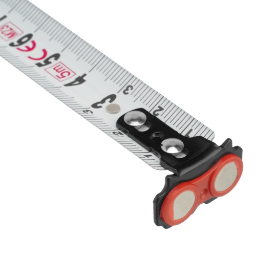 Рулетка Magnetisch 5 м х 19 мм,обрезиненный корпус,автоматическая фиксация,Нейлоновое покрытиеытие,зацеп с магнитом Gross купить в Москве с доставкой по всей России | ProtosMarket.ru