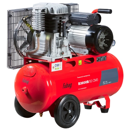 Ременной одноступенчатый компрессор FUBAG B3600B/50 CM3 купить в Москве с доставкой по всей России | ProtosMarket.ru