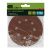 Круг абразивный на ворсовой подложке под "липучку", перфорированный, P 150, 125 мм, 5 шт Сибртех купить в Москве с доставкой по всей России | ProtosMarket.ru
