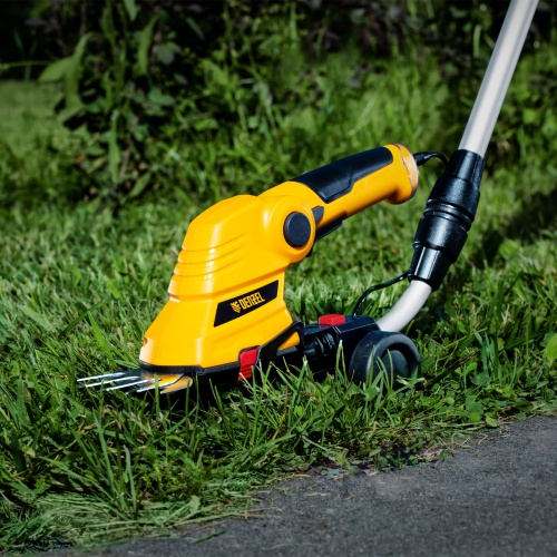 Ножницы-кусторез с телескопической штангой аккумуляторные G801E с акк. 7.2В Li-Ion 1.5 Ач Denzel купить в Москве с доставкой по всей России | ProtosMarket.ru