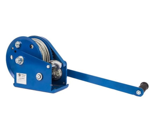 Лебедка ручная TOR ЛБ-1200 (BHW) г/п 0,54 т длина троса 20 м купить в Москве с доставкой по всей России | ProtosMarket.ru